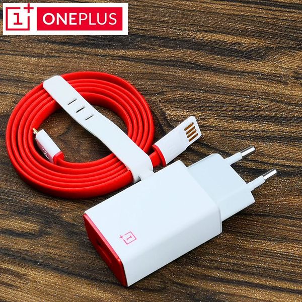

original oneplus one charger 1/x genuine eu power adapter 5v/2a charge micro usb cable for one plus smartphone