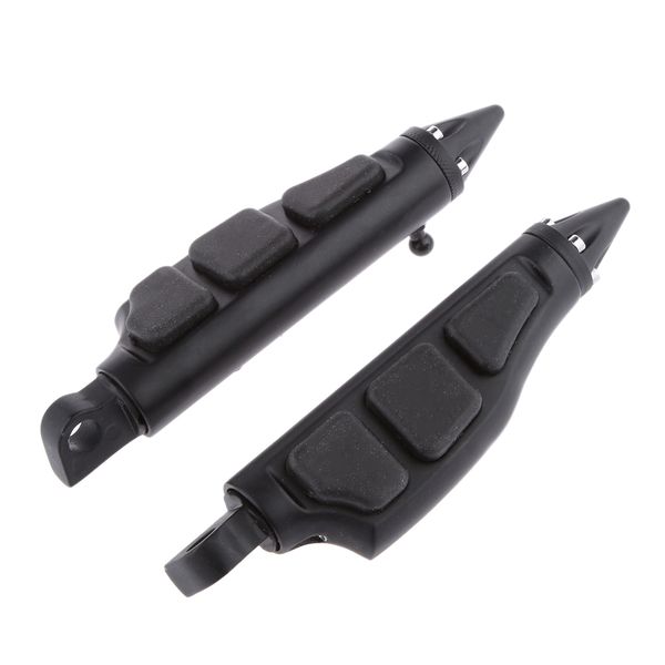 

front stiletto spike foot pegs foot rests chrome for suzuki boulevard