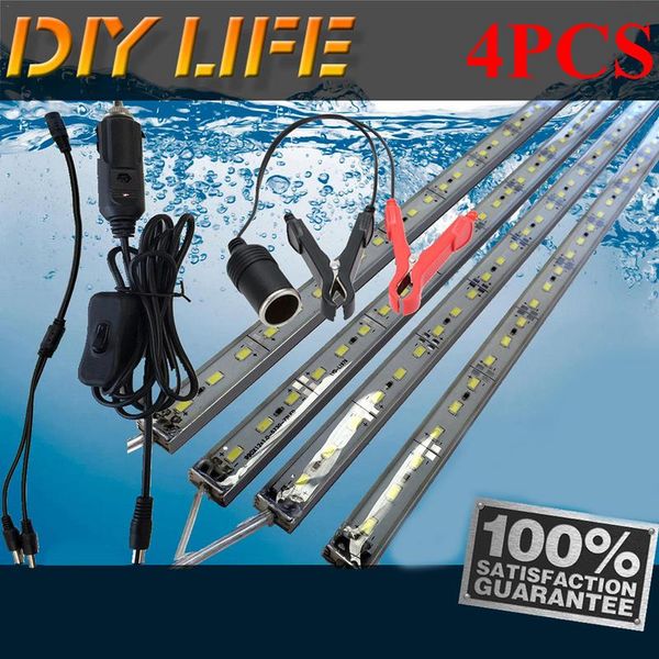 

dc 12v 4*5630 waterproof diy car home camping cabinet marine set hard light stripv waterproof cool led strip lights 11.11