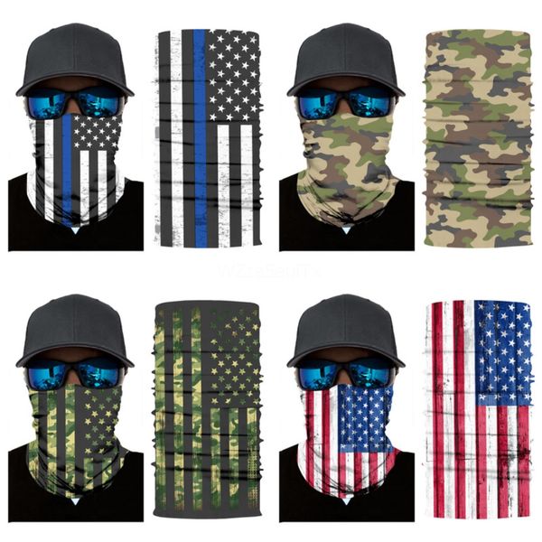 

alg5f 2020 fashion skull scarf outdoor riding warm mask mask to protect the face magic ski wind and dust hoods#158, Blue;black