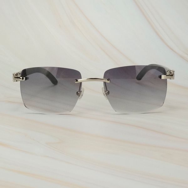

men sunglasses trendy carter square white black buffalo horn sun glasses for men vintage yello sunglass by luxury designer ch01, Blue