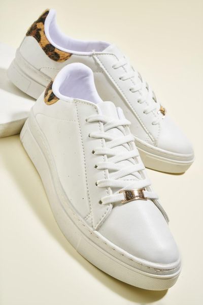 

Bambi White Leopard Women 'S Sneaker H0606063309