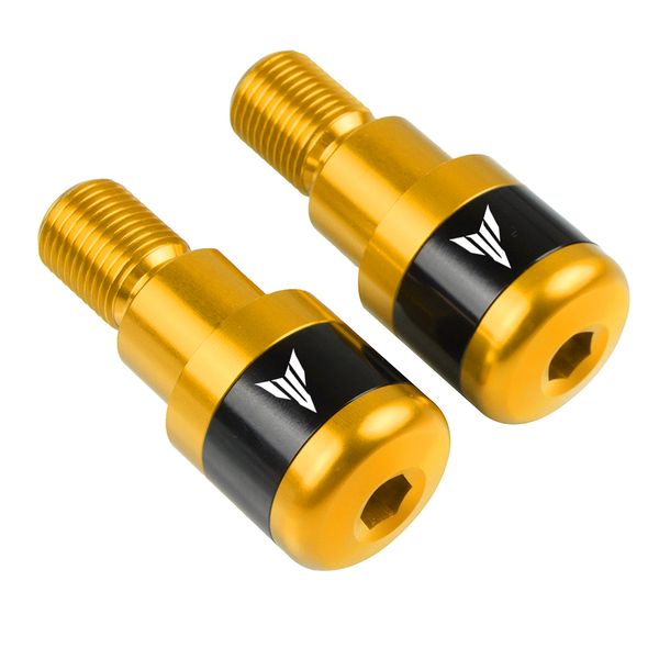 

7/8" 22mm motorcycle aluminum handlebar gear balanced plug slider handle bar end weights grips cap for mt mt