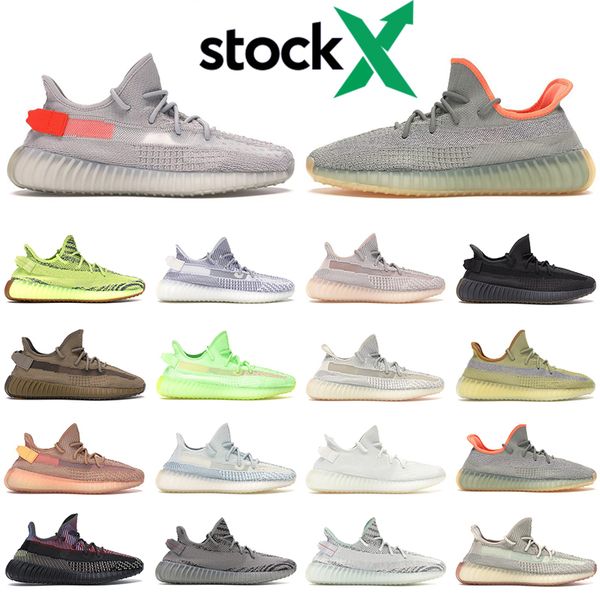 

new kanye mens running shoes women trainers cinder antlia beluga desert sage tail light men runner outdoor sports sneakers size 36-47