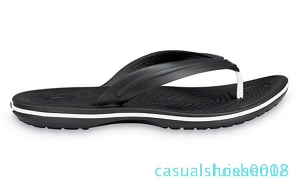 

wholesale-men & women resin clog flip flops style beach shoes sandal woman slipper shoes nwt c18, Black