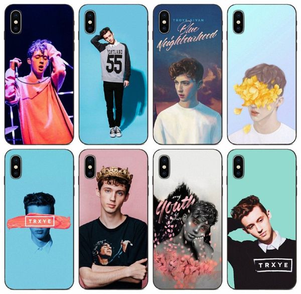 

tongtrade] troye sivan trxye case for iphone 8s 7s 6s 5s plus x xs 11 pro max galaxy a30 a40 a50 honor 4c 5a 5c sony z3 compact 1pcs case