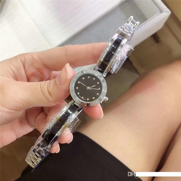 

popular watch women designer lady watches ladies dress multicolor rose gold wristwatches christmas gift, Slivery;brown