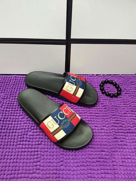 

горячие продажи бренда мужчины женщины beach slide красные зеленые сандалии 2019 открытый тапочки пляжная мода скольжения на дизайнерские са, Black