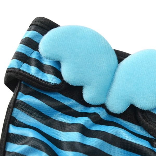 

#2s-xl pet dog stripe physiological pants with wings diaper sanitary washable female dog shorts panties menstruation underwearcm