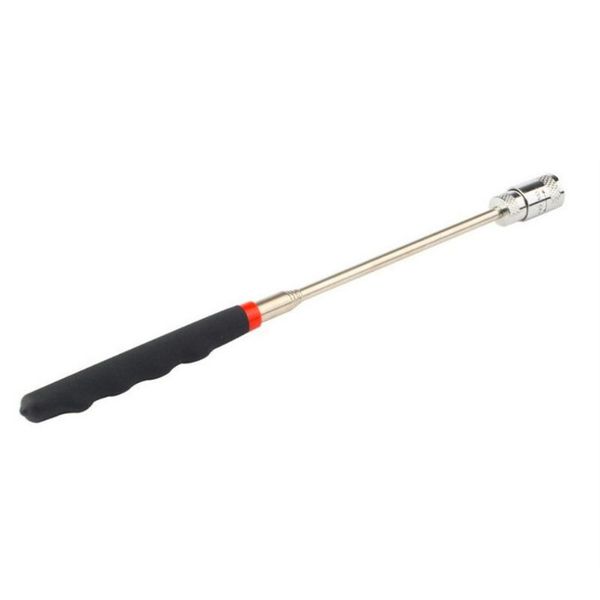 

portable magnetic retractable pickup with led light powerful iron bar magnetic suction rod