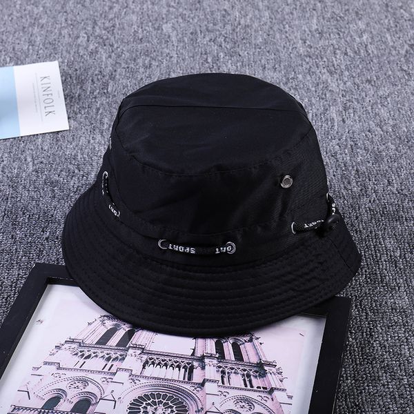 

wholesale male ma'am cotton foldable fisherman hat outdoors leisure time sunshade mountaineering go fishing cap tide, Blue;gray