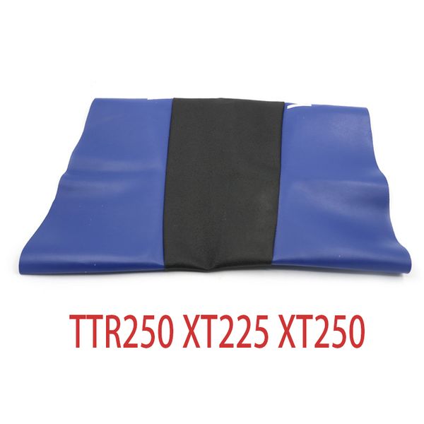 

logo pu leather waterproof seat skin saddle cushion cover off road for yamahar250 xt225 xt250 250ccr 250 xt 225 250