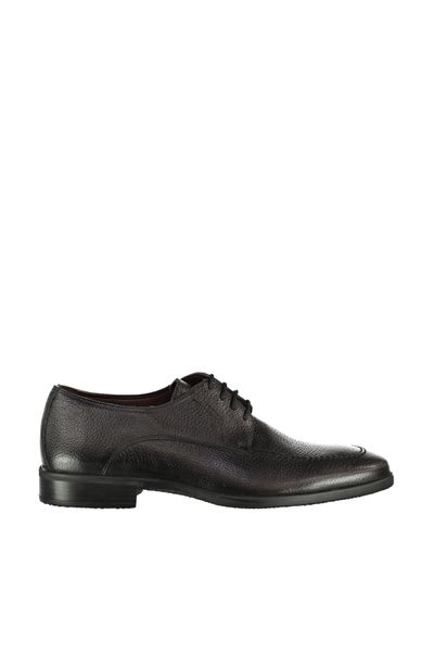 

derimod genuine leather black men 's shoes