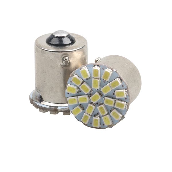 

10pcs super bright 1156 1157 p21/5w bay15d 22 led smd p21w ba15s bulb car auto rear turn signal lights parking lamp bulb dc 12v