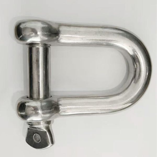 

universal 12mm d-shackle bow shackle made of 304 stainless steel for boat yachts