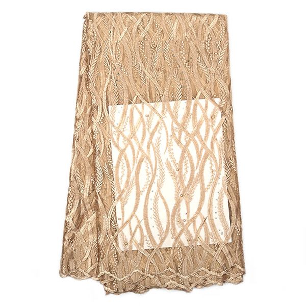 

the latest design of nigerian lace african fabric tulle lace fabric party french party dress, Pink;blue