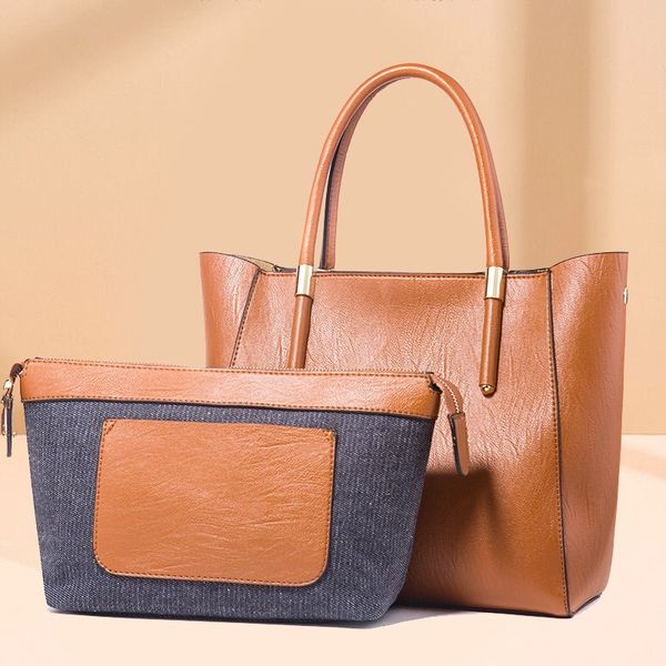 

bag new fashion backpack women's casual bag ladies multi-piece set