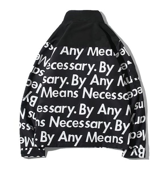 

wholesale designer jackets for mens windbreaker with letters fashion autumn brand jackets coats luxury wintermen casual 3 colors m-2xl, Black;brown