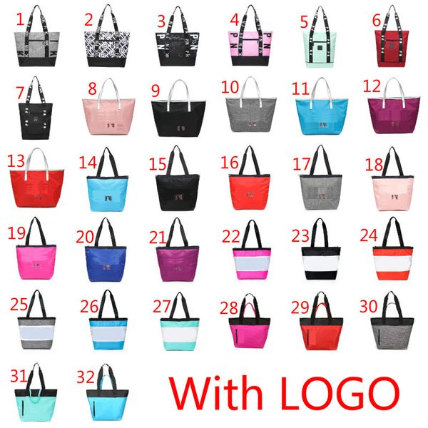 

32 colors 19 grey clors pink handbag shoulder bag classic portable shopping bags fashion multifunction pouch for women ladies tote