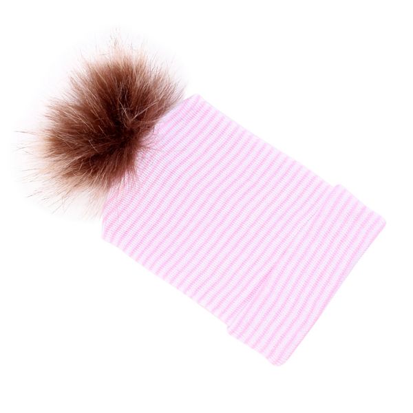 

baby boy girl cap soft ball beanie toddler infant children warm cap, Yellow