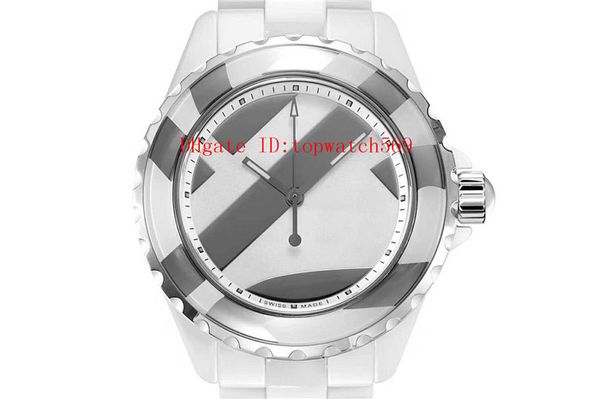 

38mm black ceramic womens watch woman designer watches woman designer watches swiss automatic mechanical 28800 vph sapphire crystal, Slivery;brown