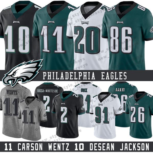 

Philadelphia 11 car on wentz eagle jer ey 10 de ean jack on 20 brian dawkin 86 zach ertz 91 fletcher cox 88 dalla goedert football jer ey