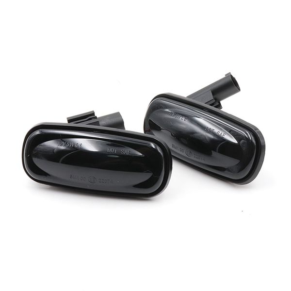 

2pcs amber dynamic flowing led side marker light for la-nd r-over discovery 2 1999-2004 defender ander 1 2002-2005