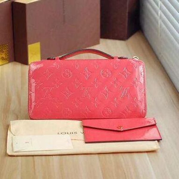 

vernis leather clutch m90905 daily dinner wallet oxidized leather clutches evening long chain wallets compact purse