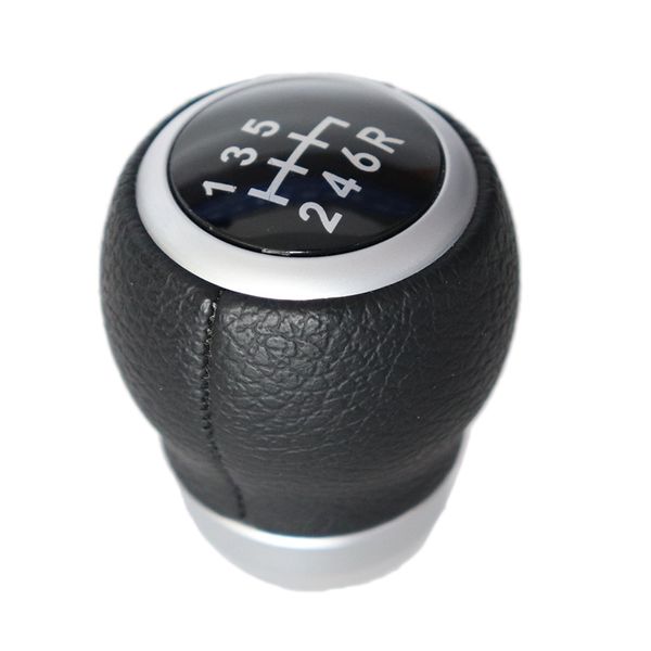 

car-styling 6 speed leather gear stick shift knob for impreza wrx sti 2009-2020