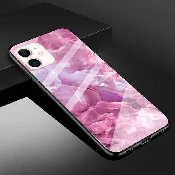 

tempered glass back plate anti-scratch and explosion-proof phone case for iphone 11 pro max xr 8p xr xs max s10 note10 phone cover