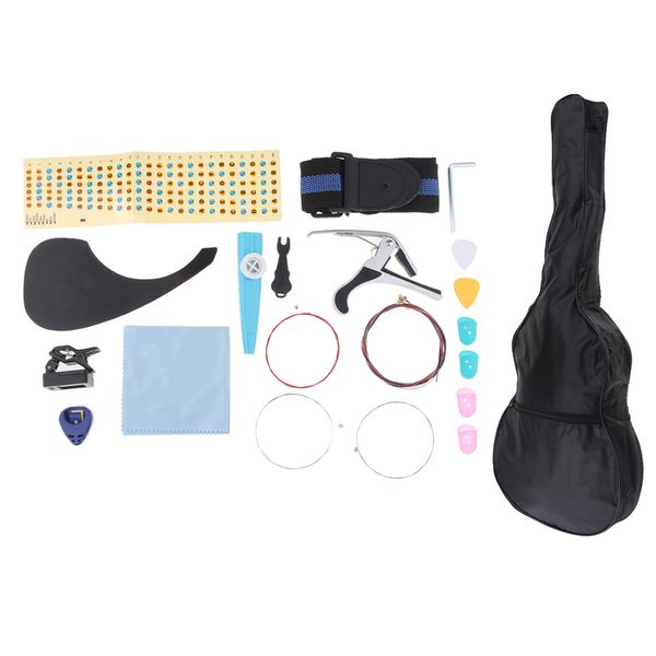 

guitar accessory kit for 41inch acoustic guitar replacement parts