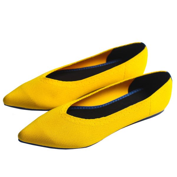 

mcckle women flats shoes mesh breathable female loafers comfort shallow soft shoes pointed toe casual ladies lazy footwear, Black