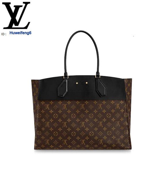 

Huweifeng6 m44497 city teamer xxl oft ided luggage men iconic bag handle houlder bag tote cro body bag clutche evening