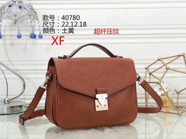 

designers womens handbags flower ladies casual tote pu leather shoulder bags female purse 2020 luxury handbags purses--16