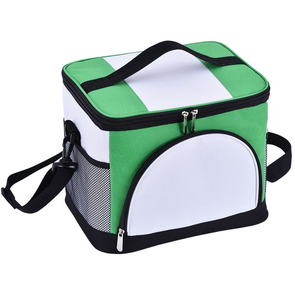 

fggs-14 liter large cooler lunch bag, collapsible and insulated lunch box leakproof cooler bag for camping, picnic, bbq, family