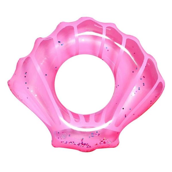 

inflatable pool swim ring lifebuoy shell floating row baby float pool accessories