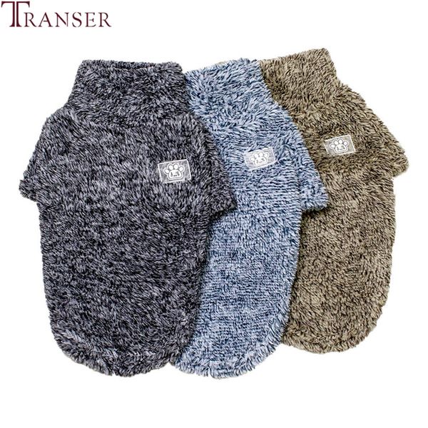 

newly design warm fleece dog clothes small medium dog sweater turtleneck puppy clothing pet apparel 81016