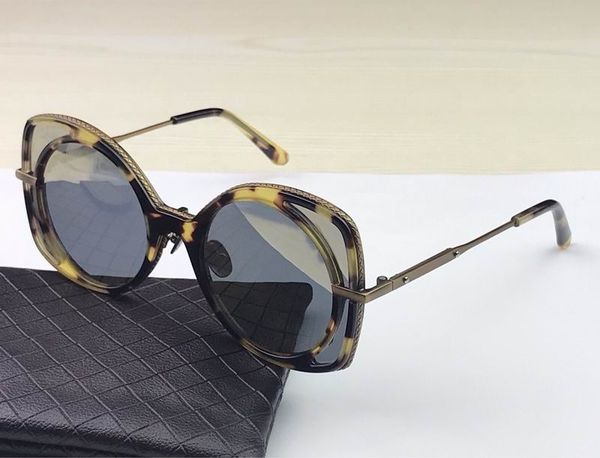 

2019 new sell transparent green frank and metal frame round glasses sunglasses summer men women sunglasses, White;black