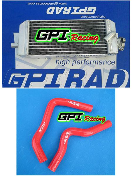 

aluminum radiator +re hose for rm85 rm 85 02-15 2003 2004 2005 2006 2007 2009