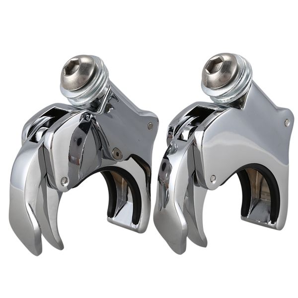 

49mm detachable windshield clamps for dyna super glide low rider bob street bob wide glide 06-16 xl1200x vrscx