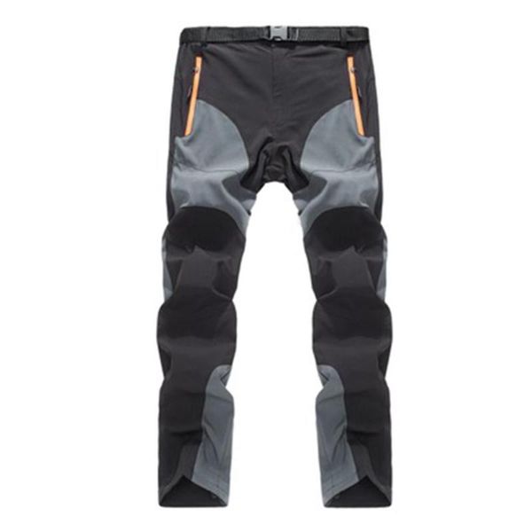 

men climbing riding trousers waterproof breathable outdoor sports fitness outfit, Black;green