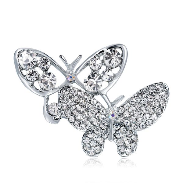 

rhinestone алмазнй бабока бѬо изканнй вѬез бѬо оповой, Gray
