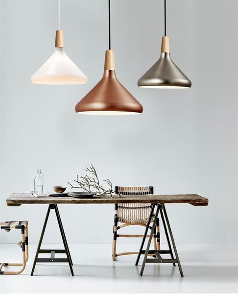 

nordic retro pendant lights modern led pendant lamps copper hanglamp aluminum luminaria for living room kitchen light fixtures