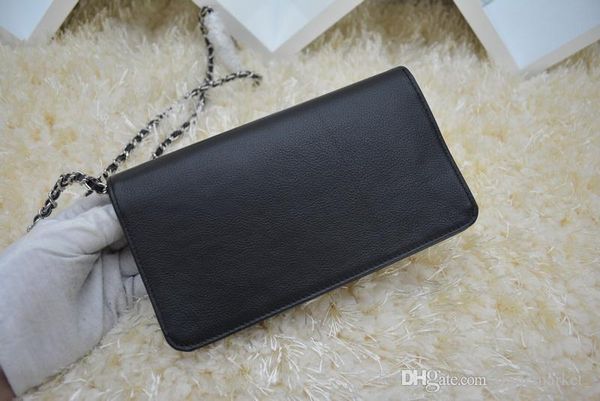 

2019 new style fashion woc bag rich bag women bag chain feature lambskin soft 226