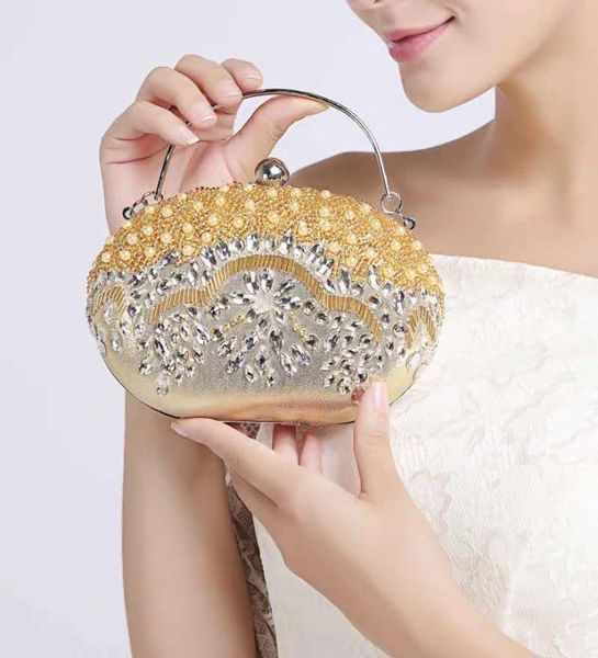 

women crystal handbags clutch bags luxury retro evening bag totes wedding bride chain purse ladies small crossbody shoulder bags