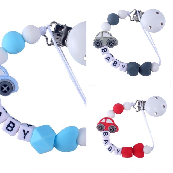 

pacifier silicone nipple chain baby silicone nipple clip baby supplies anti-drop chain