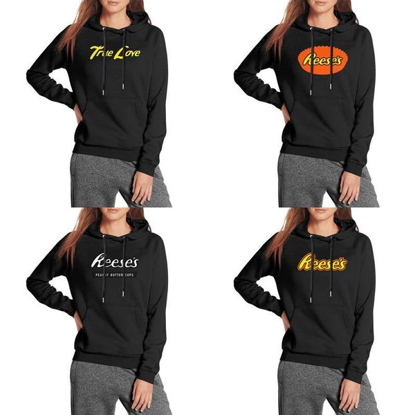 Women Reese Milk Chocolate Peanut Butter Cup Logo Oversized