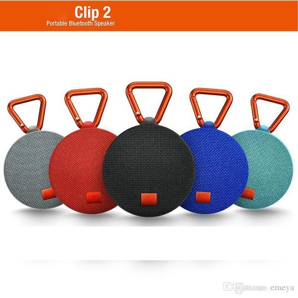 

new wireless waterproof speaker clip 2 clip2 buit-in mic hands-phone one touch cellphone wireless daisy chain subwoofer pk flip3