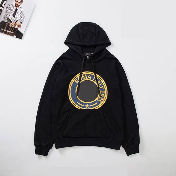 

designer men brand hoody fashion cool man street luxury long sleeve hoody with hat brand black mysteries hoody size from m to 2xl