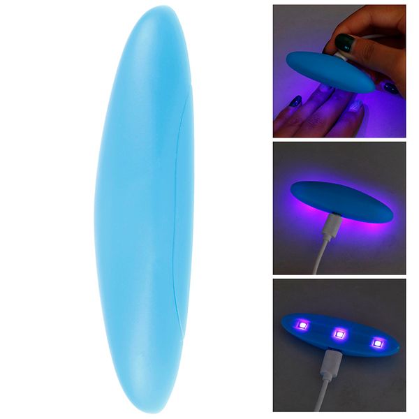 

1pc mini nail light therapy machine led lamp nail dryer usb charge for gel art manicure lacquer portable 6w uv gel polish lamp